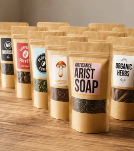 Custom Kraft Mylar Bags