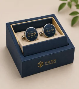 Custom Rigid Cufflink Boxes