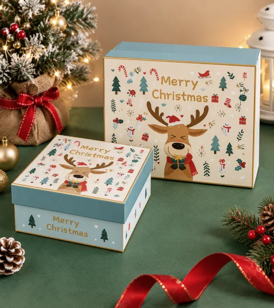 Custom Christmas Gift Packaging Boxes