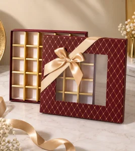 Custom Window Gift Packaging Boxes Wholesale
