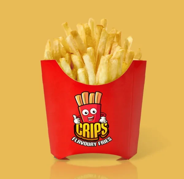 Custom Fries Packaging Boxes