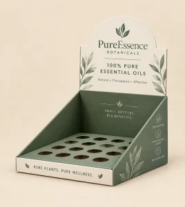 Custom Essential Oil Display Packaging Boxes