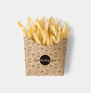 Custom Fries Packaging Boxes