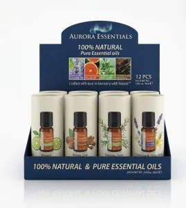 Custom Essential Oil Display Packaging Boxes