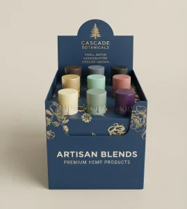 Custom Essential Oil Display Packaging Boxes