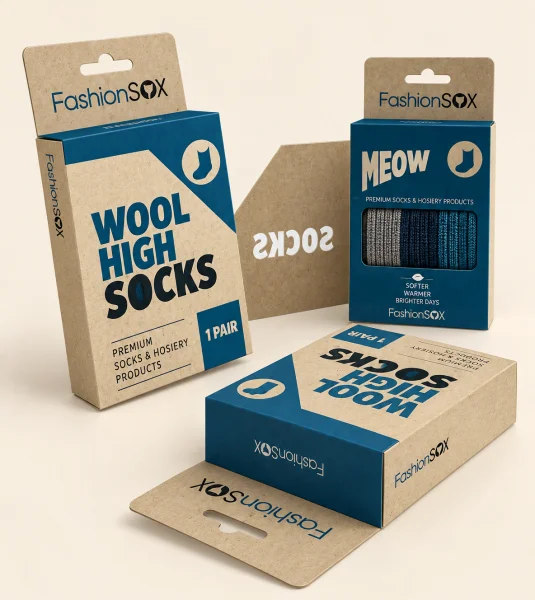 Custom Socks Packaging Boxes