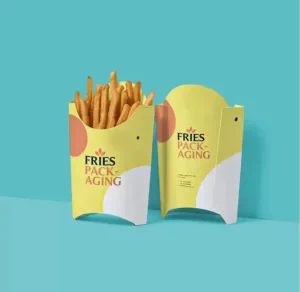 Custom Fries Packaging Boxes