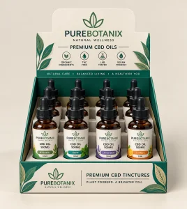 Custom Hemp Tincture Display Packaging Boxes