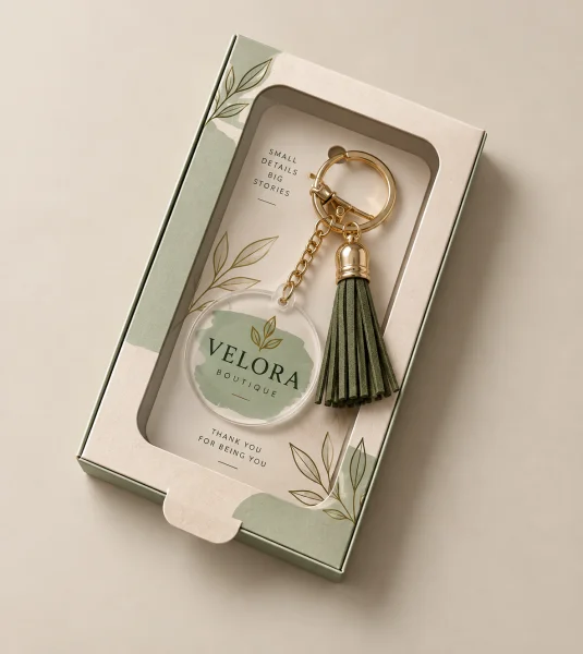 Custom Keychain Packaging Boxes