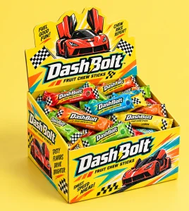 Custom Bubble Gum Packaging Boxes