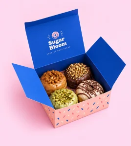 Custom Donut Packaging Boxes