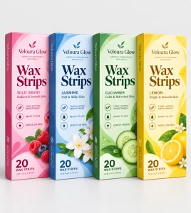 Custom Wax Strips Packaging Boxes