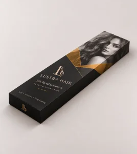 Custom Hair Extension Packaging Boxes