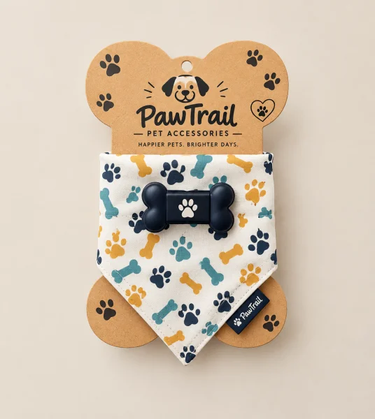 Custom Dog Bandana Packaging