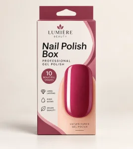 Custom Nail Polish Packaging Boxes