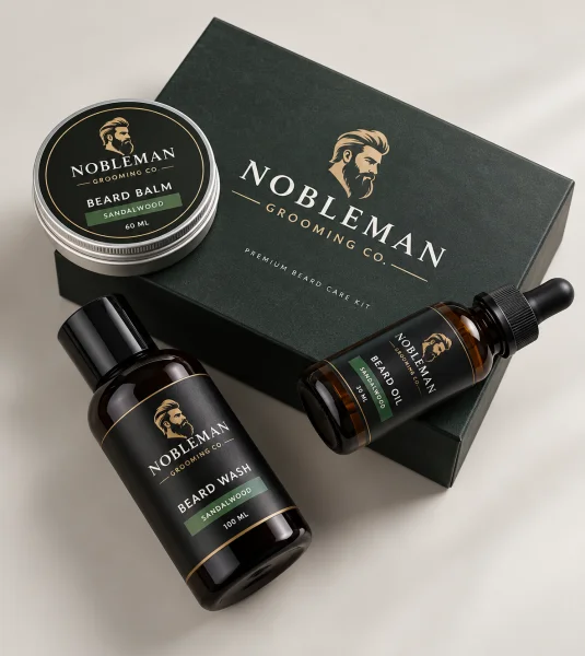 Custom Beard Oil Packaging Boxes