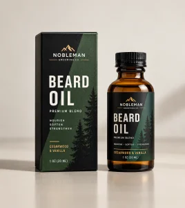 Custom Beard Oil Packaging Boxes