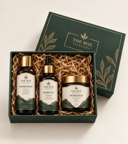 Custom Body Oil Packaging Boxes