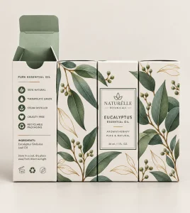 Custom Body Oil Packaging Boxes