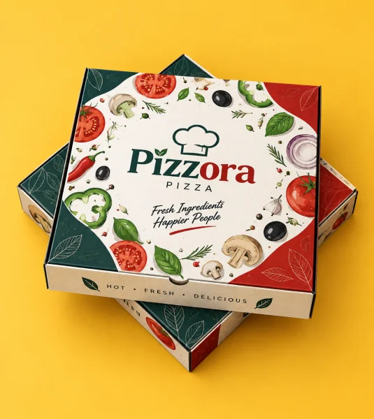 Custom Pizza Packaging Boxes