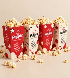 Custom Popcorn Packaging Boxes