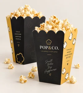 Custom Popcorn Packaging Boxes