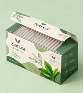 Custom Tea Packaging Boxes
