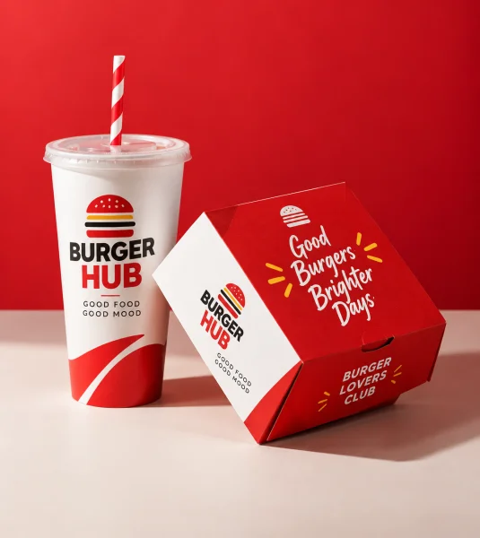 Custom Burger Packaging Boxes