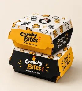 Custom Burger Packaging Boxes