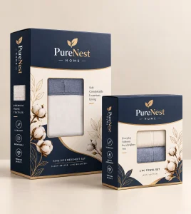 Custom Bed Sheet Packaging Boxes