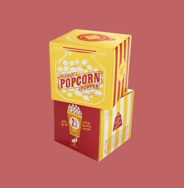Custom Popcorn Packaging Boxes