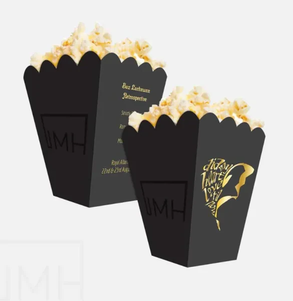 Custom Popcorn Packaging Boxes
