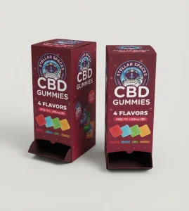 Custom CBD Gummies Packaging Boxes