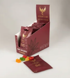 Custom CBD Gummies Packaging Boxes