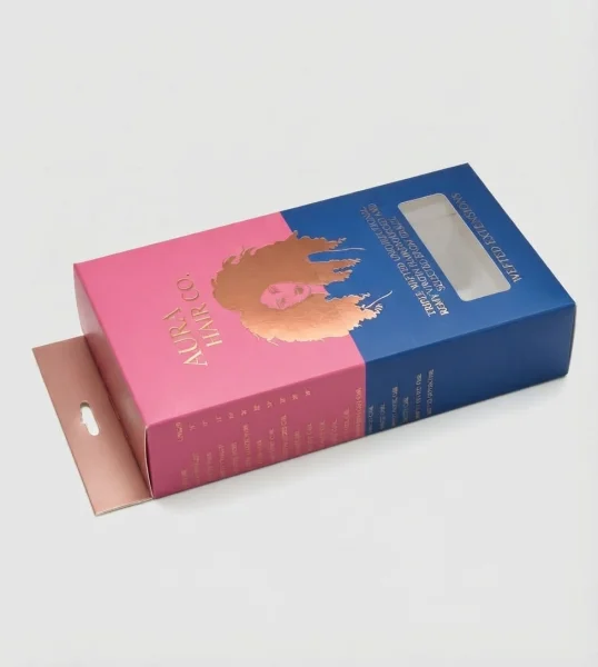 Custom Five-Panel Hanger Packaging Boxes