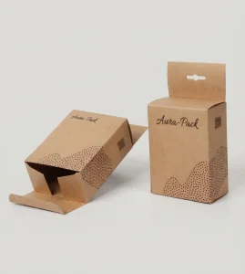 Custom Five-Panel Hanger Packaging Boxes
