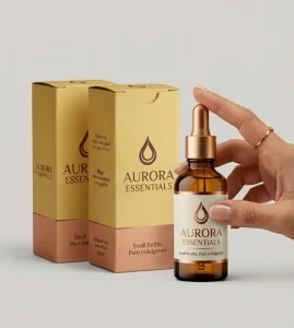 Custom 100ml Bottle Packaging Boxes