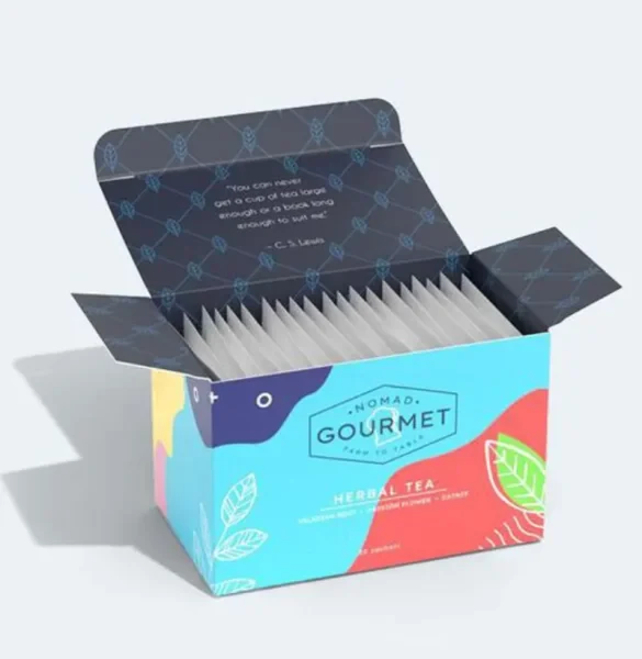 Custom Tea Packaging Boxes