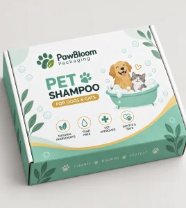 Custom Dog Shampoo Boxes