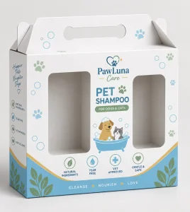 Custom Dog Shampoo Boxes