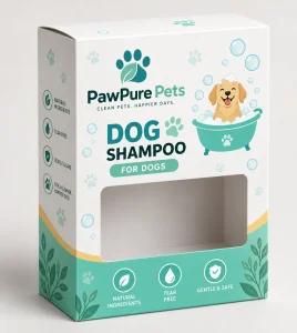 Custom Dog Shampoo Boxes