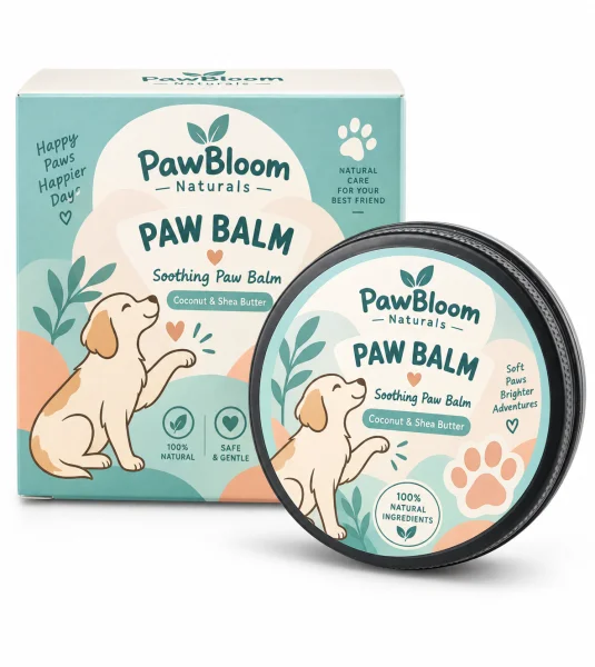 Custom Dog Paw Balm Boxes