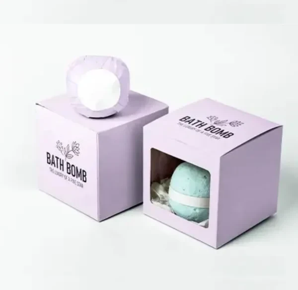 Custom Bath Bomb Packaging Boxes