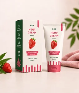 Custom Hemp Cream Packaging Boxes