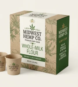 Custom Hemp Flour Packaging Boxes