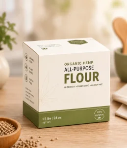Custom Hemp Flour Packaging Boxes