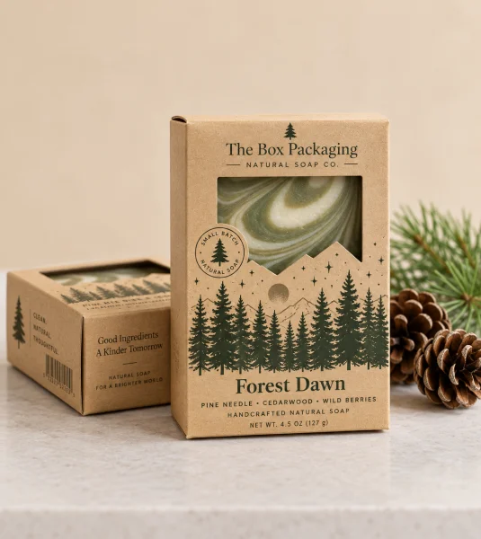 Custom Hemp Soap Packaging Boxes