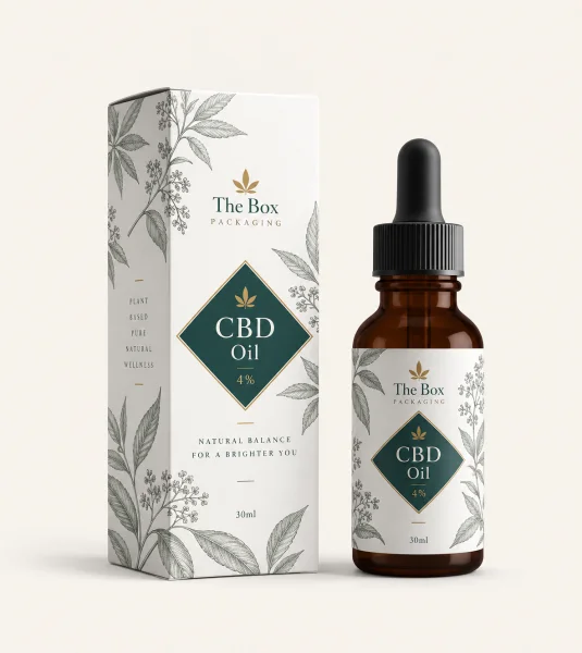 Custom 1ml Bottle Packaging Boxes