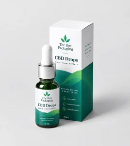Custom 1ml Bottle Packaging Boxes