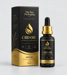 Custom 1ml Bottle Packaging Boxes